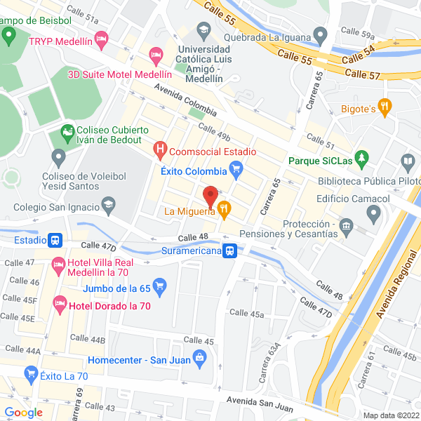 Mapa de Enlace Inmobiliario N & E