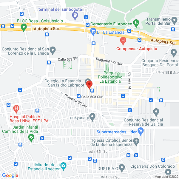 Mapa de Enviflash S.A.S.
