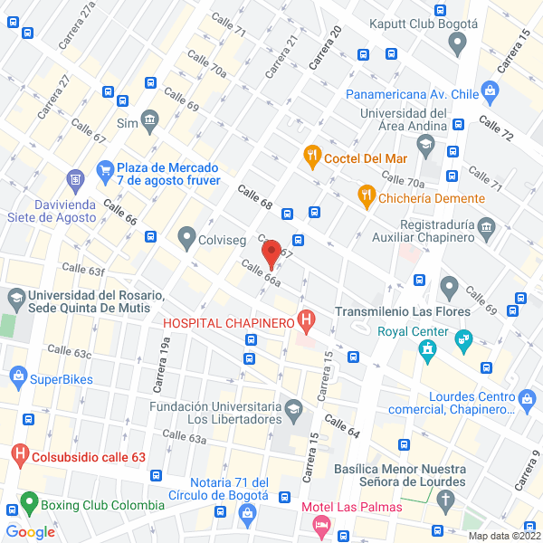 Mapa de Epicentro Publicidad