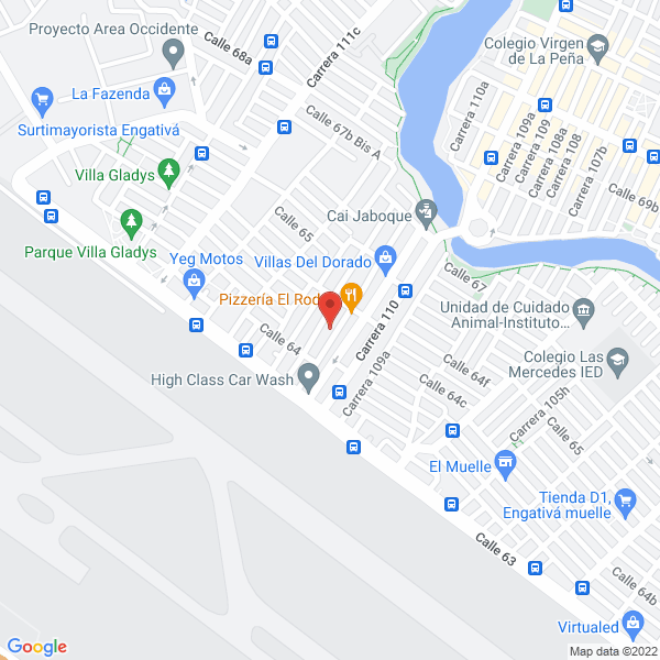 Mapa de Equindustrial Ltda