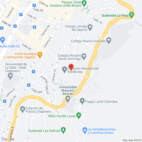 Mapa de Equipos & Camiones Especiales S.A.S.