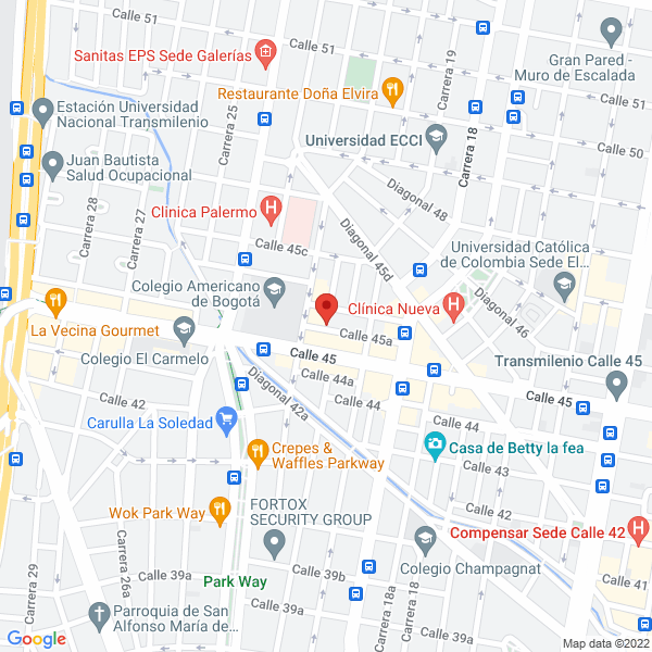 Mapa de Hernández Parada Oscar