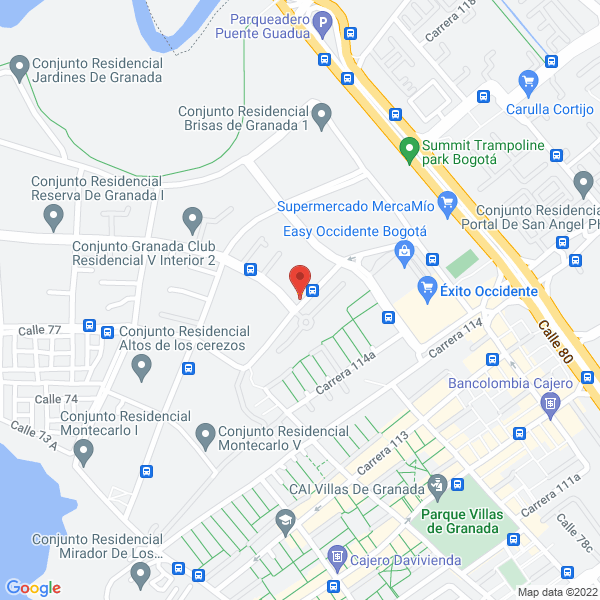 Mapa de Hhje Ingeniería Ltda.