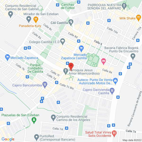 Mapa de Hidraulica Mz S.A.S.