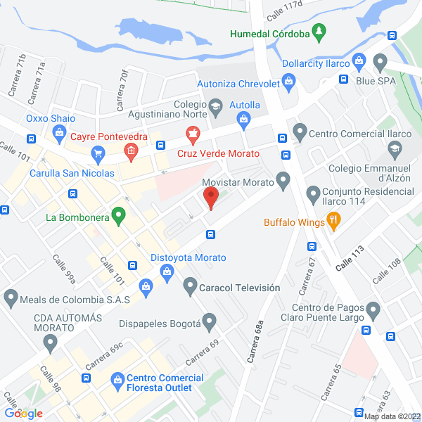 Mapa de Hidrogeocol S.A