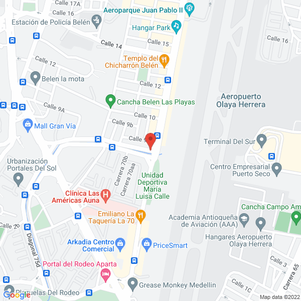 Mapa de Hidronet Servicios