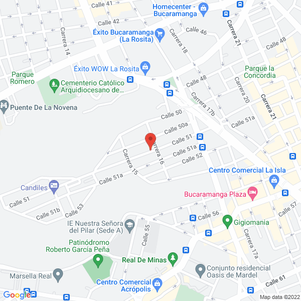 Map of Gimnasio Loren Gym