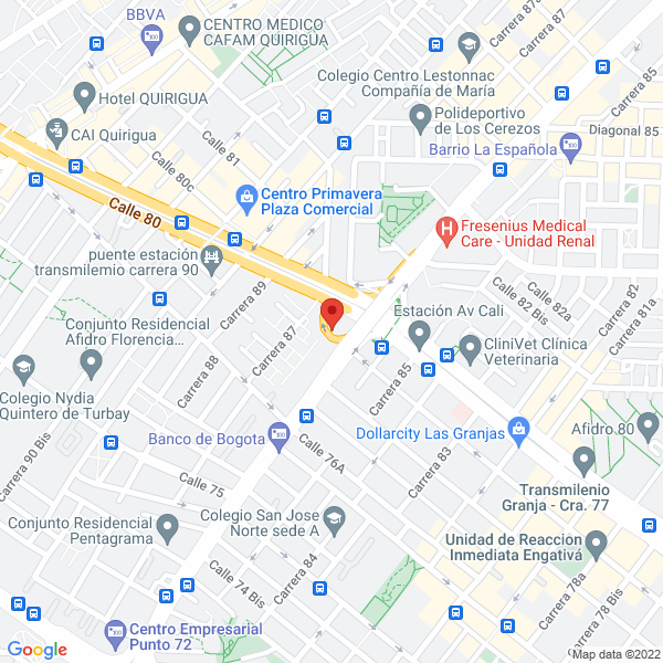 Mapa de Giova Publicidad Y Diseño