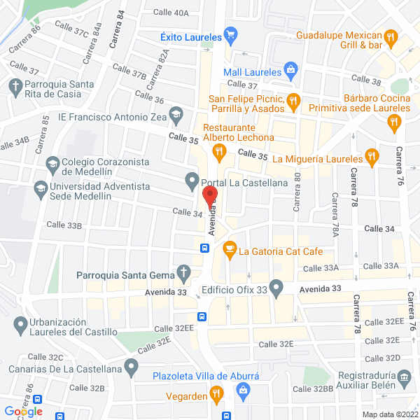 Mapa de Galería Marylyn