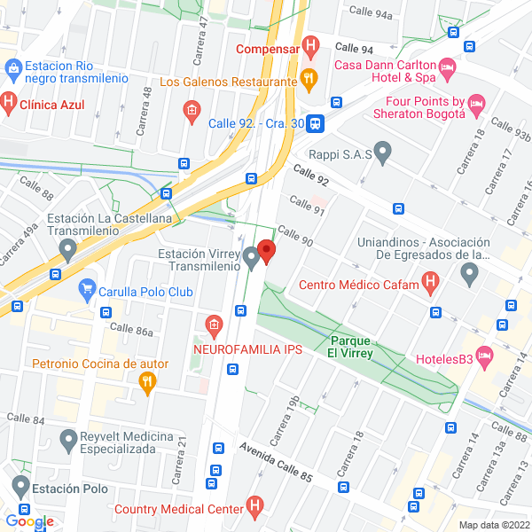 Mapa de Galería Navas & Navas