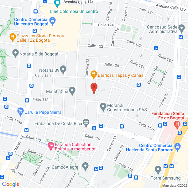 Mapa de Garnica Inc S.A.S.