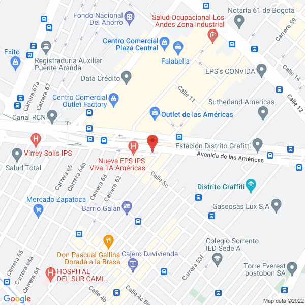 Mapa de Gas