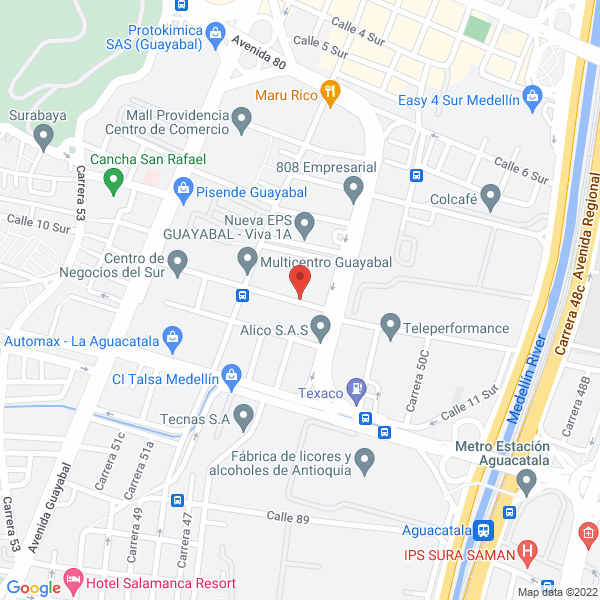 Mapa de Gaussi S.A.