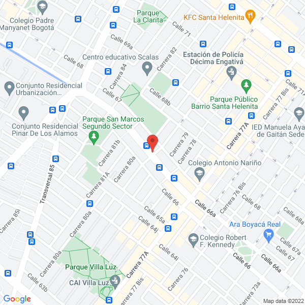 Mapa de Gaviria Sports