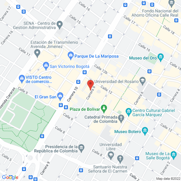 Mapa de Agencia De Viajes Mtg Viajes Y Representaciones