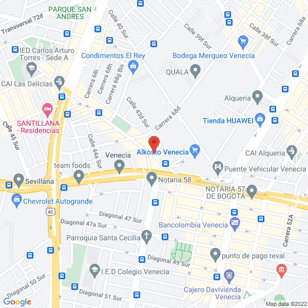 Mapa de Auto Partes Henry Motor