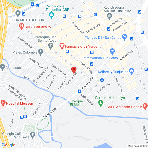 Mapa de Herbupieles Ltda