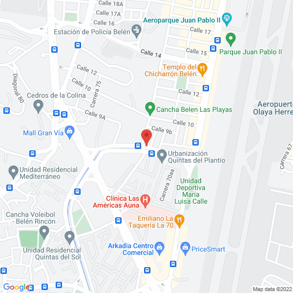 Mapa de Hermeza Gold S.A.S