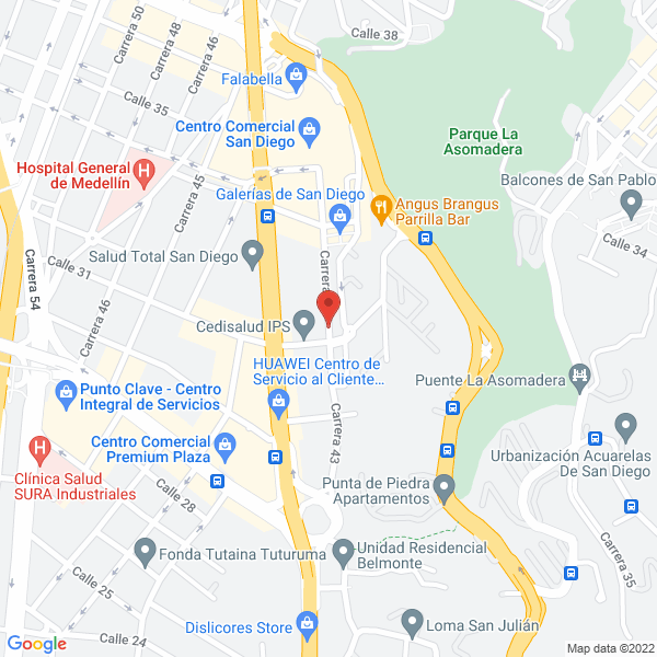 Mapa de Hernan Gutiérrez Maya