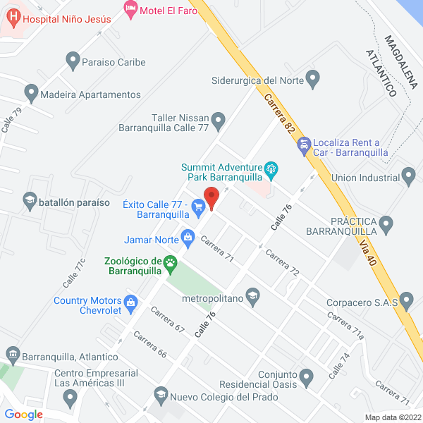 Map of Estación De Taxis Vivero