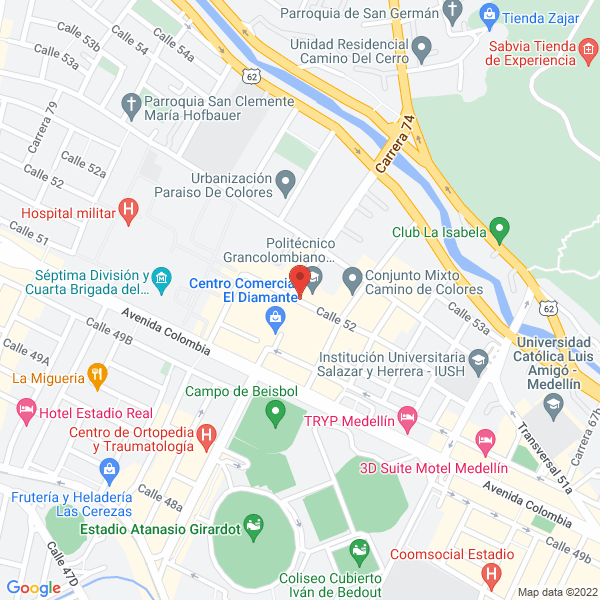 Mapa de Estacionamiento Del Sol