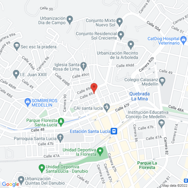 Mapa de Estanquillo San José