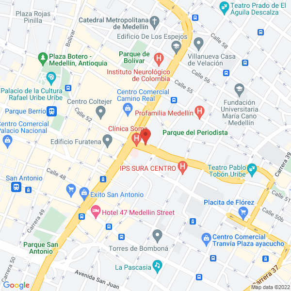 Mapa de Estecom