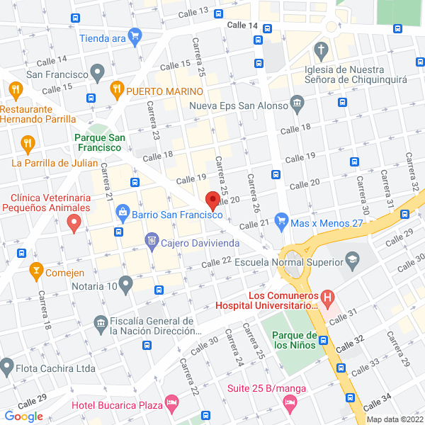Map of Estetic Cars Clúnica Del Rayón