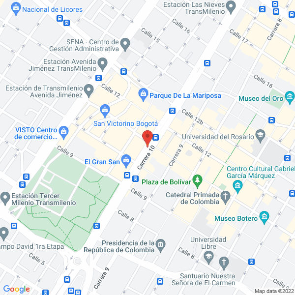 Mapa de Girbro Ltda
