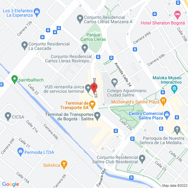 Mapa de Diaz Bolaños Gladys