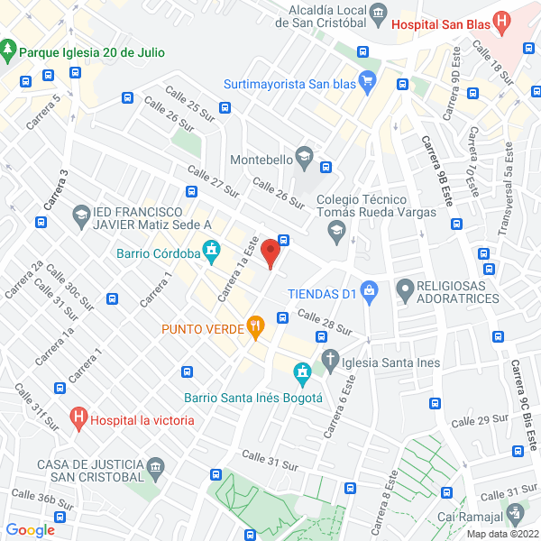 Mapa de Glass Line