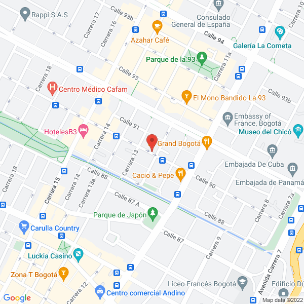 Mapa de Glasseo Servicios Profesionales De Mantenimiento Y Aseo S.A.S.