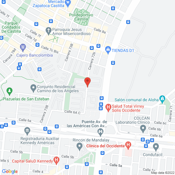 Mapa de Global 360 Ingeniería S.A.S.