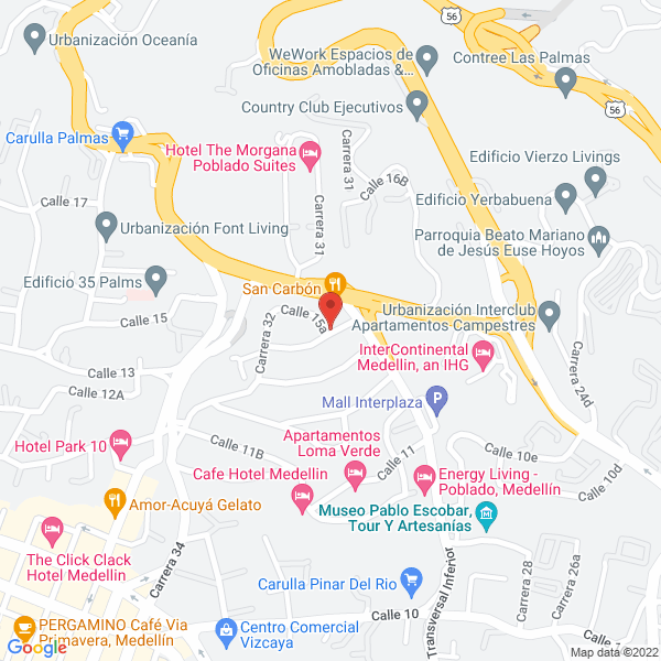 Mapa de Global Aires