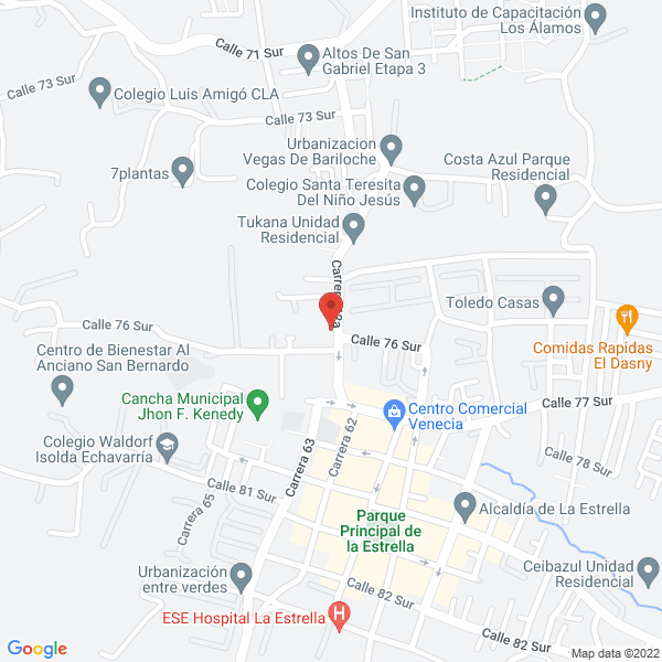 Mapa de Gma Distribuciones