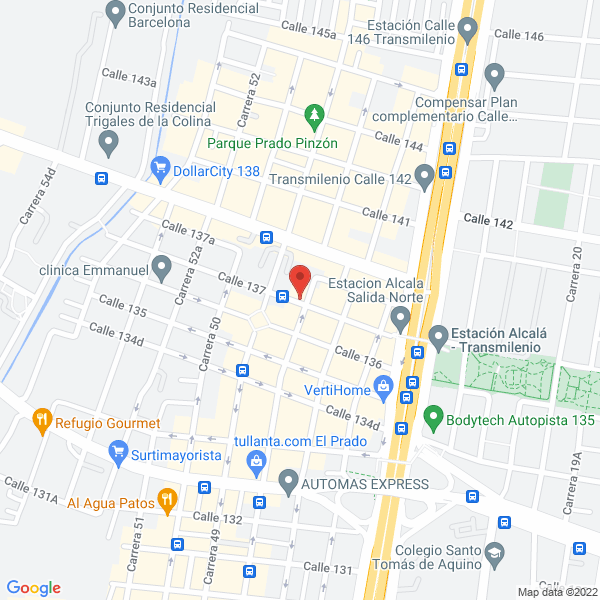 Mapa de Gobyte Technology S.A.S.