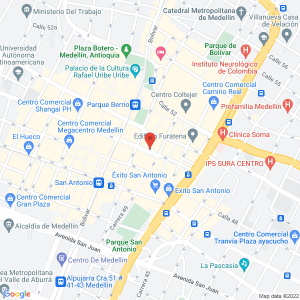 Mapa de Hc Logistica S.A.S.