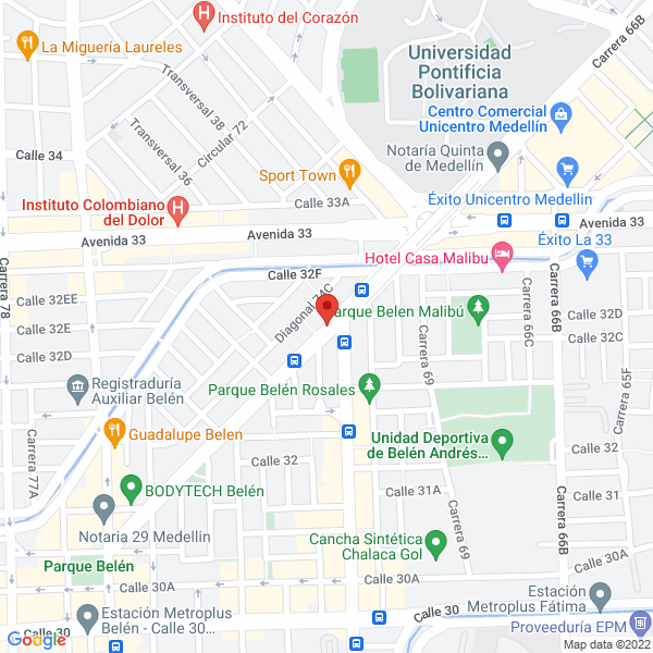Mapa de Health Tex S.A.S