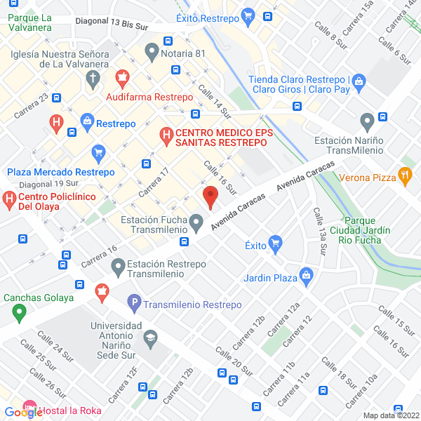 Mapa de Hostal Primavera