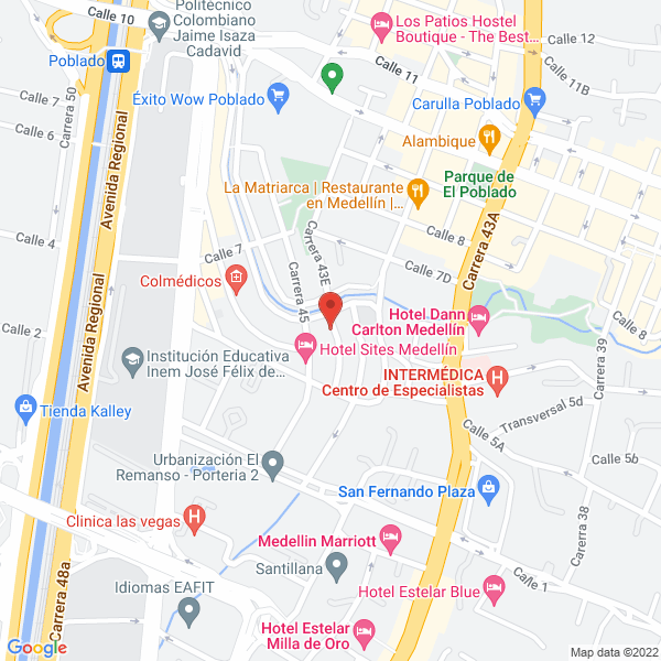 Mapa de Hostel The Pit Stop