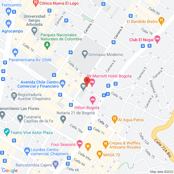 Mapa de Restaurante Nau