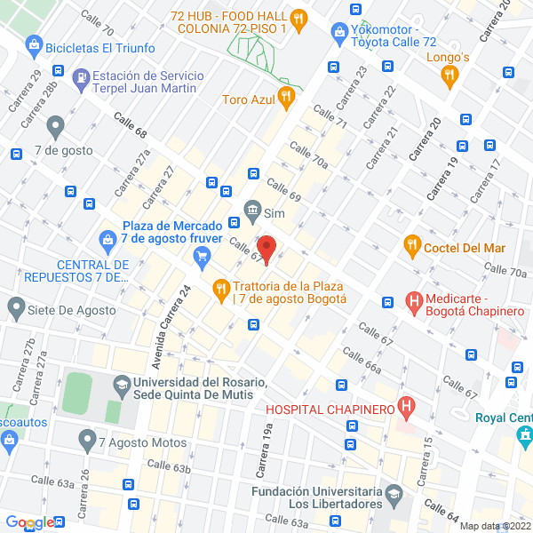 Mapa de Hotel La Gran Fortaleza