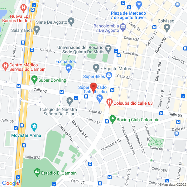 Mapa de Ifx Ingeniería Ltda.