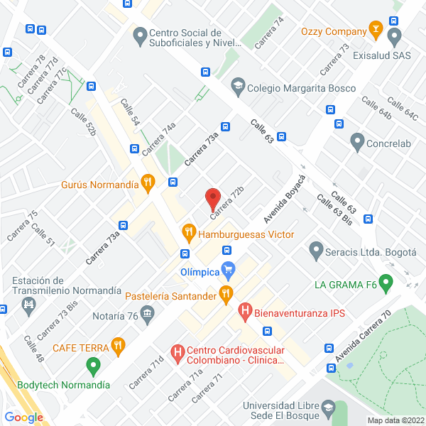 Mapa de Iglesia Cristiana Ejercito De Salvación