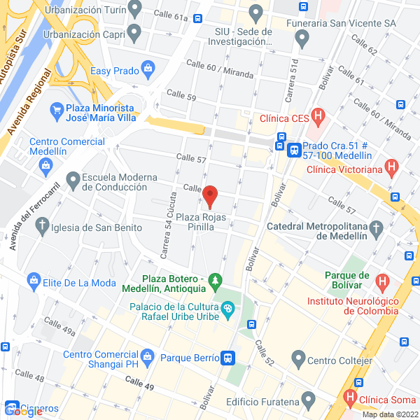 Mapa de Iglesia Cristiana Emanuel Central