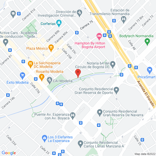 Mapa de Ihs Ingeniería S.A.S.