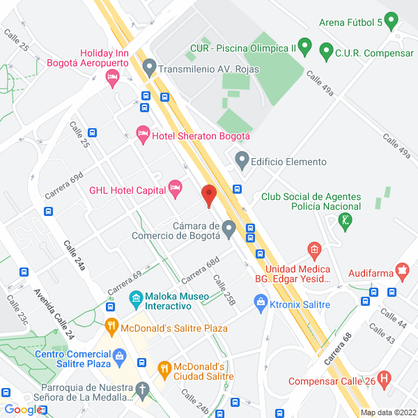 Mapa de Iht S.A.S.