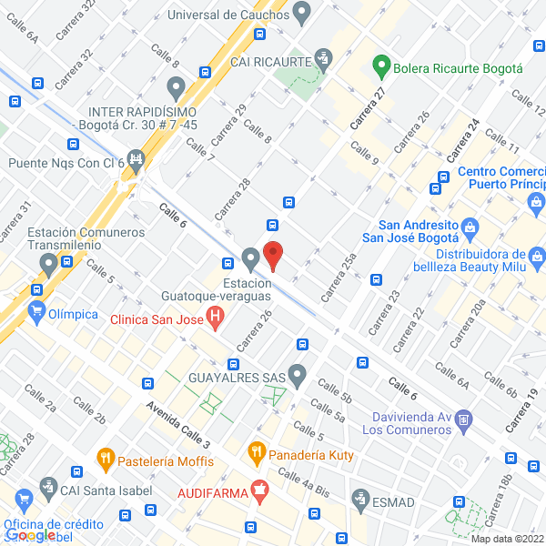 Mapa de Ikiu Design S.A.S.