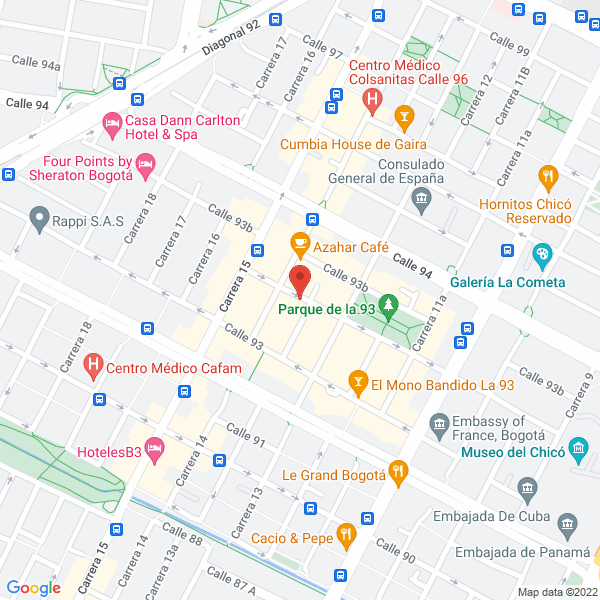 Mapa de Il Magazzino Italiano