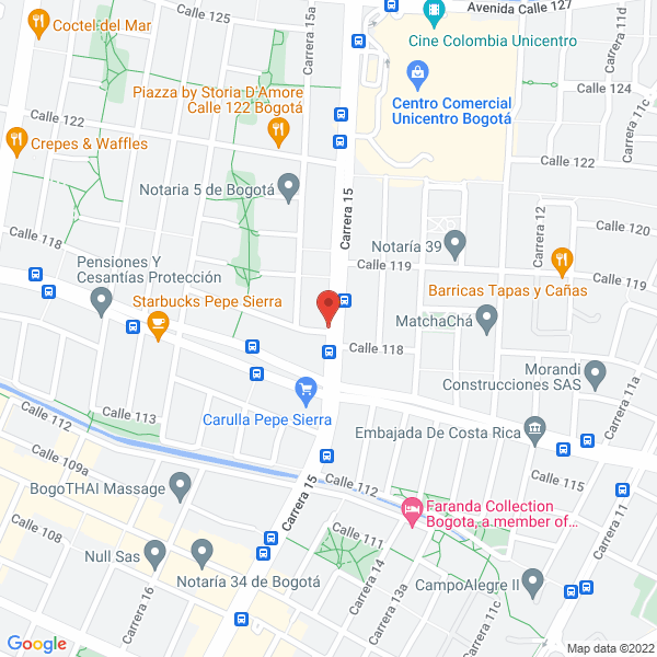 Mapa de Imhotep Ingeniería Y Mantenimiento S.A.S.
